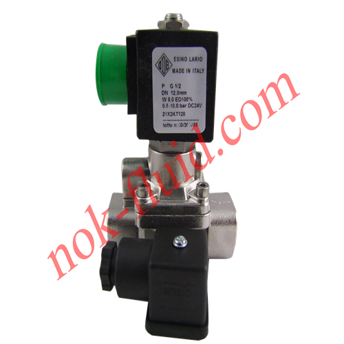 ODE SOLENOID VALVE 21X2KT120 24VDC