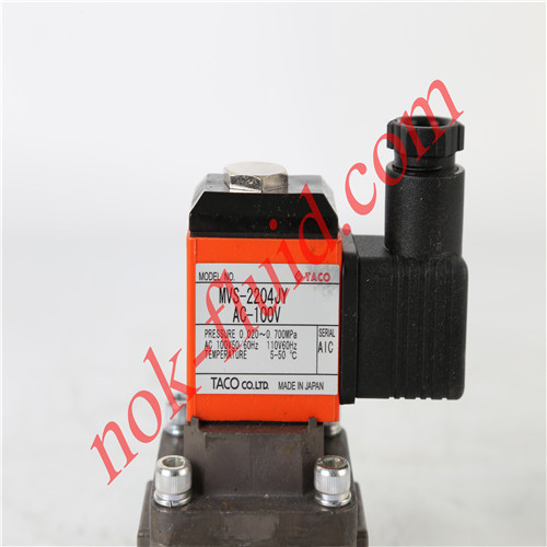 TACO SOLENOID VALVE MVS-2204JY AC100V