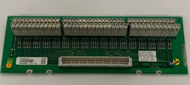 ABB DSTA 145 57120001-HP Connection Unit for AnalogBoard