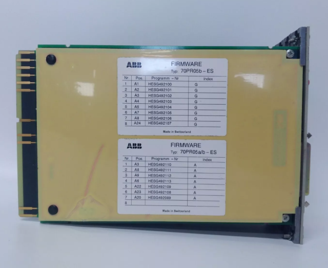 ABB 70PR05b-ES HESG332204R1 Prog. Processor