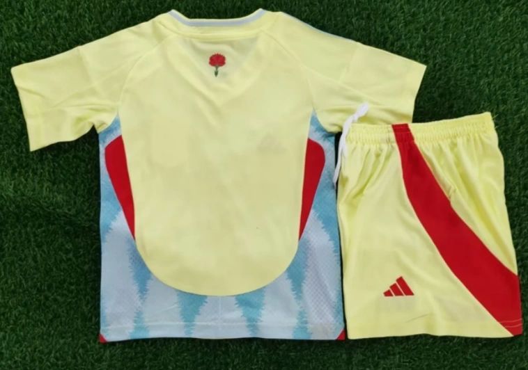 Spain  jersey adult kit  kids kit New 2024 2025 Home away Spain soccer jersey 10-20 days. It will arrive in your country