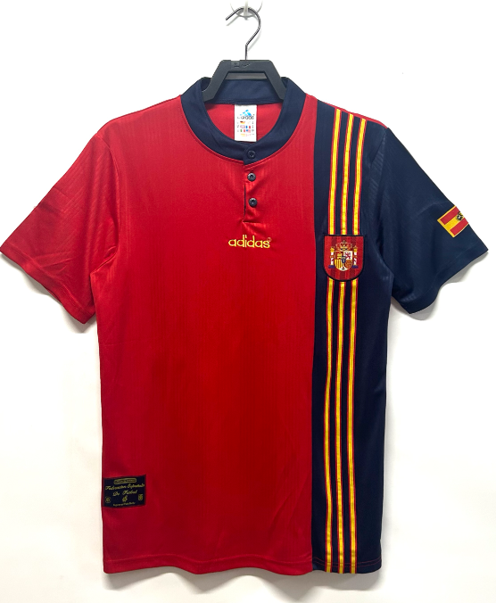 1996 Spain  jersey  Home away 1996 Spain soccer jersey 10-20 days. It will arrive in your country