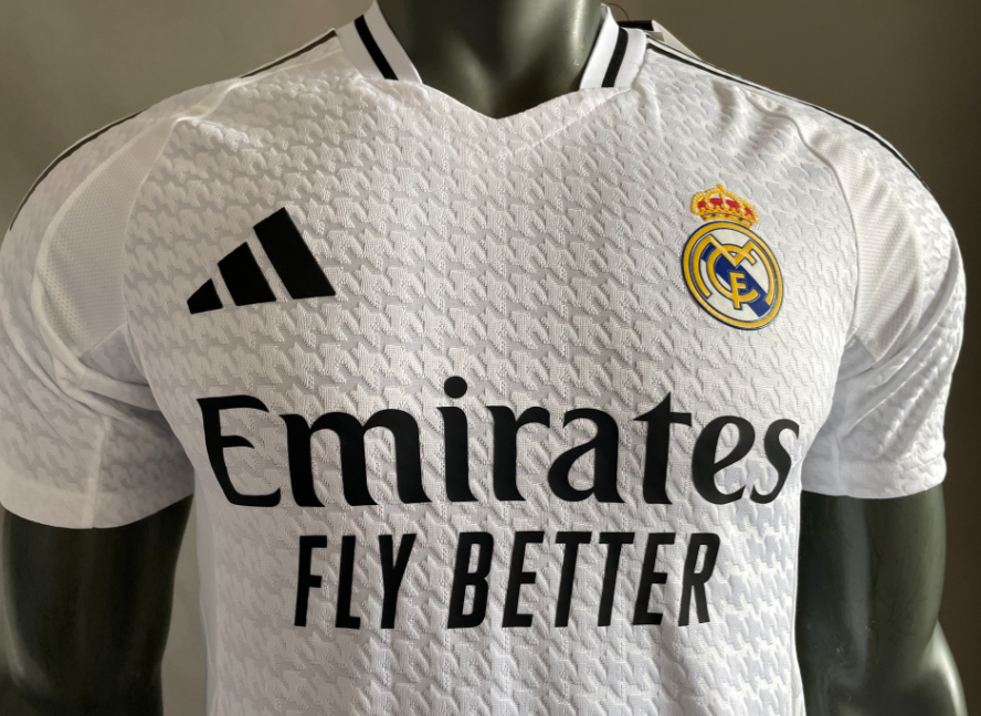 Player edition 24 25 Real Madrid adult jersey 2024 2025  Home and away Real Madrid soccer jersey 10-20 days. It will arrive in your country