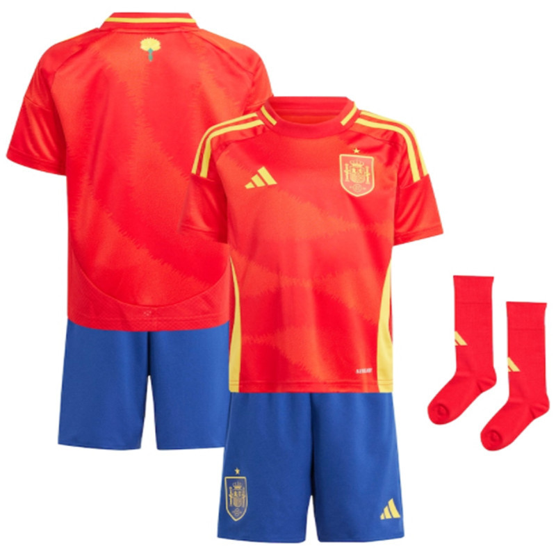 Spain  jersey adult kit  kids kit New 2024 2025 Home away Spain soccer jersey 10-20 days. It will arrive in your country