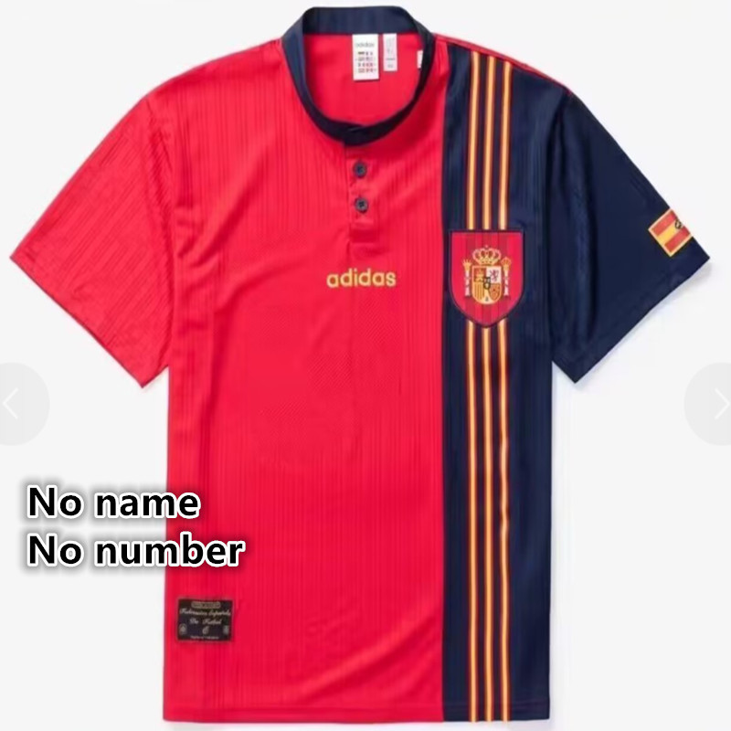 1996 Spain  jersey  Home away 1996 Spain soccer jersey 10-20 days. It will arrive in your country