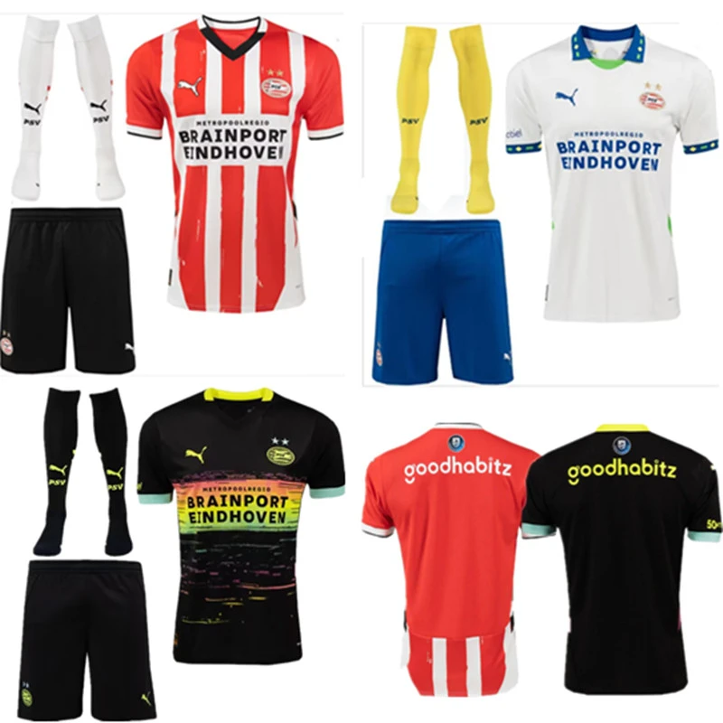24 25 new PSV Eindhoven jersey 2024 2025 child adult kit kids kit  Home and away New adult 24 25  PSV Eindhoven  soccer jersey 10-20 days. It will arrive in your country