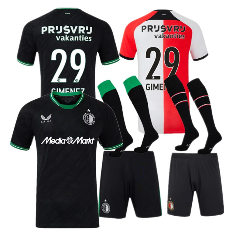 24 25 new Feyenoord  child jersey 2024 2025 adult kit kids kit  Home and away New adult 24 25 Feyenoord  soccer jersey 10-20 days. It will arrive in your country