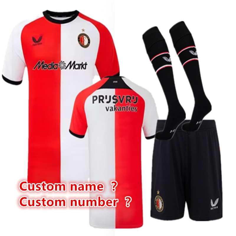 24 25 new Feyenoord  jersey 2024 2025 adult kit kids kit  Home and away New adult 24 25 Feyenoord  soccer jersey 10-20 days. It will arrive in your country