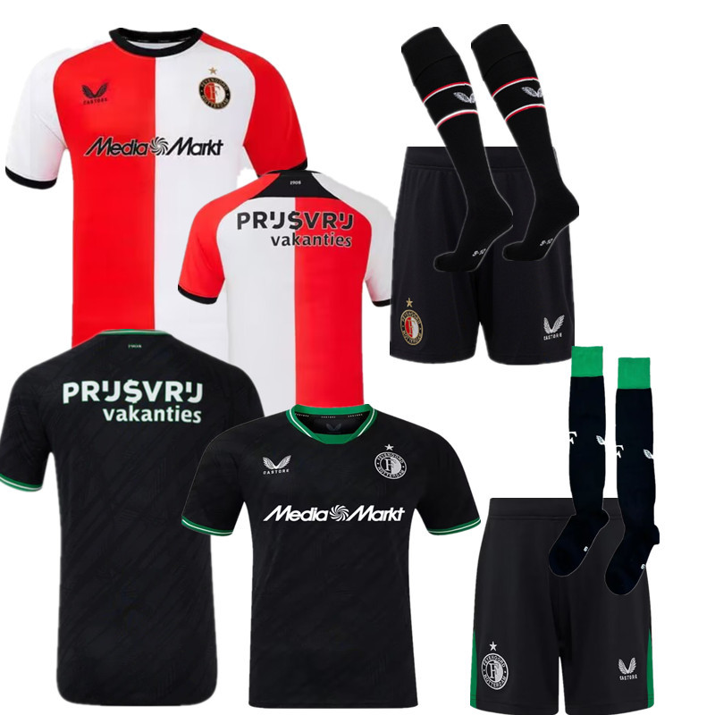 24 25 new Feyenoord  jersey 2024 2025 adult kit kids kit  Home and away New adult 24 25 Feyenoord  soccer jersey 10-20 days. It will arrive in your country