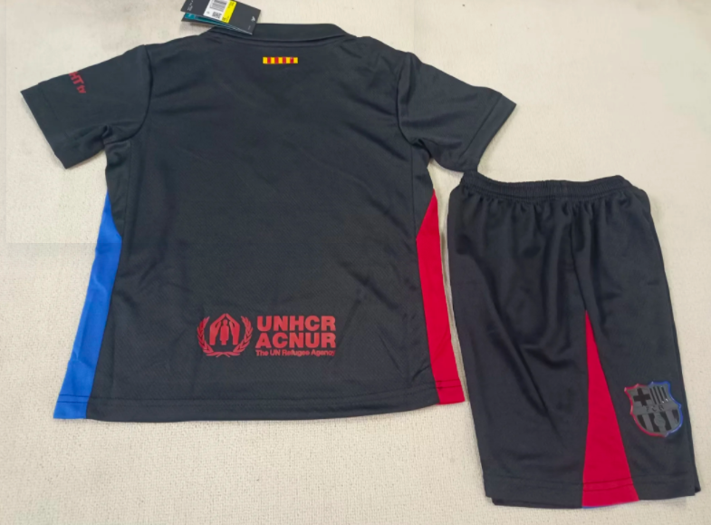 24 25 new Barcelona child jersey 2024 2025 adult kit kids kit  Home and away New adult 24 25 Barcelona soccer jersey 10-20 days. It will arrive in your country