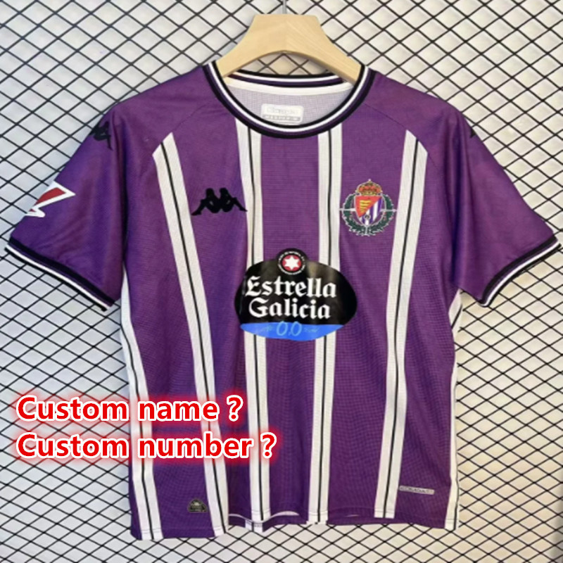 new Valladolid jersey 2024 2025  Home and away New adult 24 25 Valladolid soccer jersey 10-20 days. It will arrive in your country