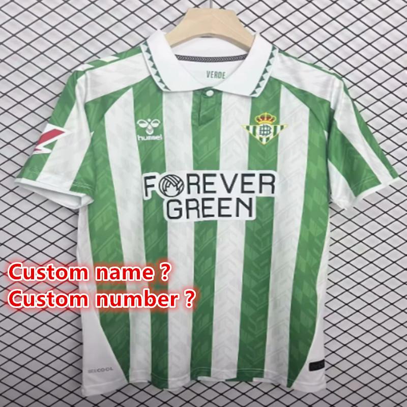 new Real Betis jersey 2024 2025  Home and away New adult 24 25 Real Betis soccer jersey 10-20 days. It will arrive in your country