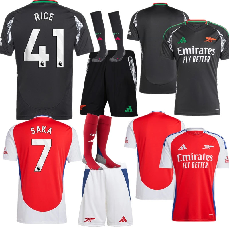 24 25 new Arsenal child jersey 2024 2025 adult kit kids kit  Home and away New adult 24 25 Arsenal soccer jersey 10-20 days. It will arrive in your country