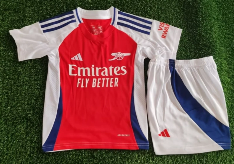 24 25 new Arsenal child jersey 2024 2025 adult kit kids kit  Home and away New adult 24 25 Arsenal soccer jersey 10-20 days. It will arrive in your country