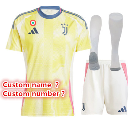 24 25 new Juventus child jersey 2024 2025 adult kit kids kit  Home and away New adult 24 25 Juventus  soccer jersey 10-20 days. It will arrive in your country