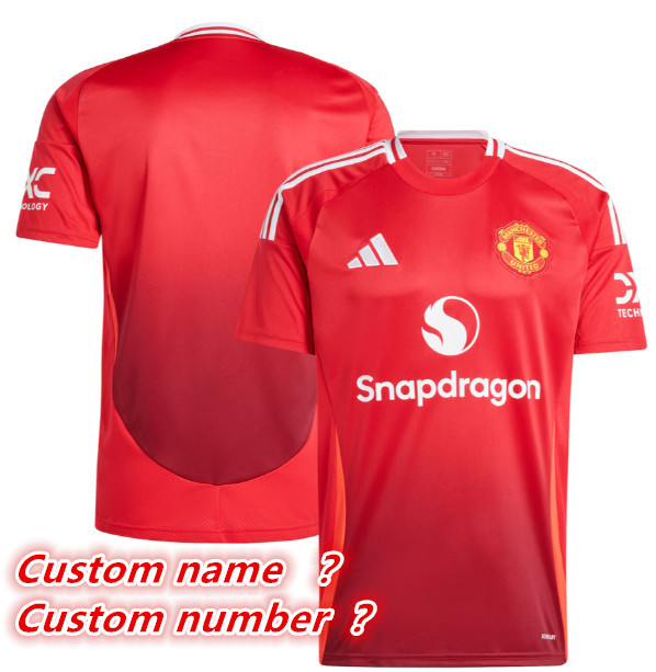 2024 2025 Manchester United jersey  Home and away New adult 24 25 Manchester Unitedsoccer jersey 10-20 days. It will arrive in your country