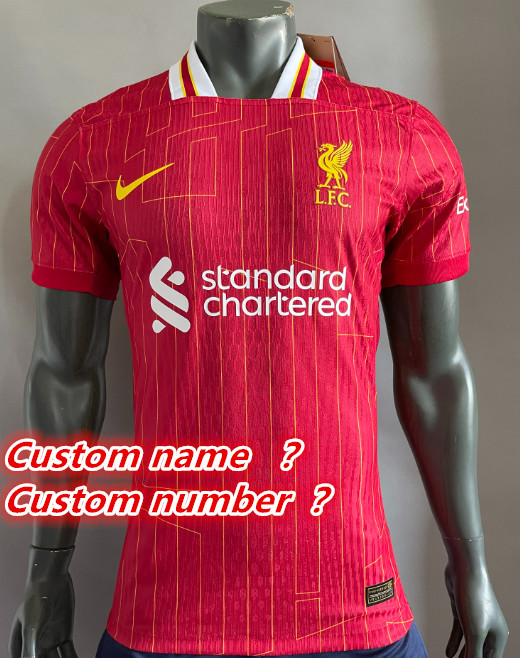 Player edition Liverpool jersey 2024 2025 Home and away New adult 24 25 Liverpool soccer jersey 10-20 days. It will arrive in your country