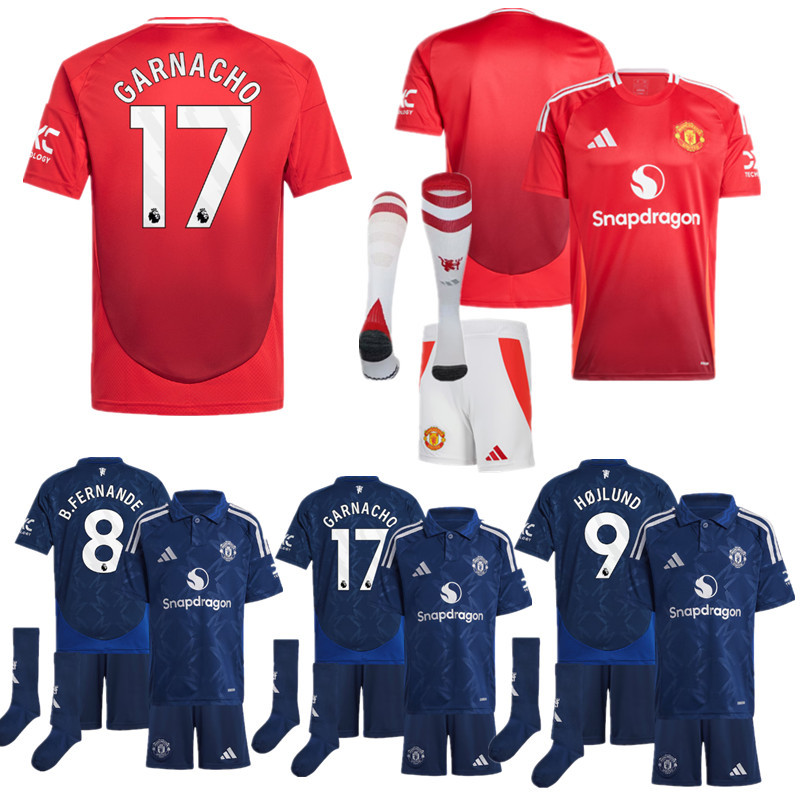 24 25 new Manchester United child jersey 2024 2025 adult kit kids kit  Home and away New adult 24 25 Manchester United soccer jersey 10-20 days. It will arrive in your country