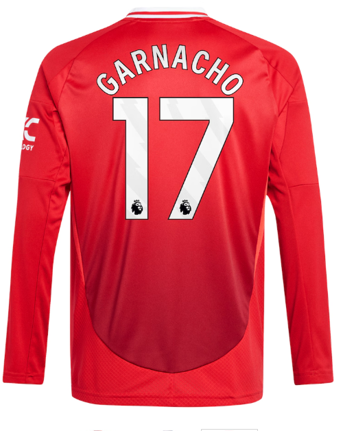 long sleeve Manchester United jersey adult Home and away New  24 25 Manchester Unitedsoccer jersey 10-20 days. It will arrive in your country