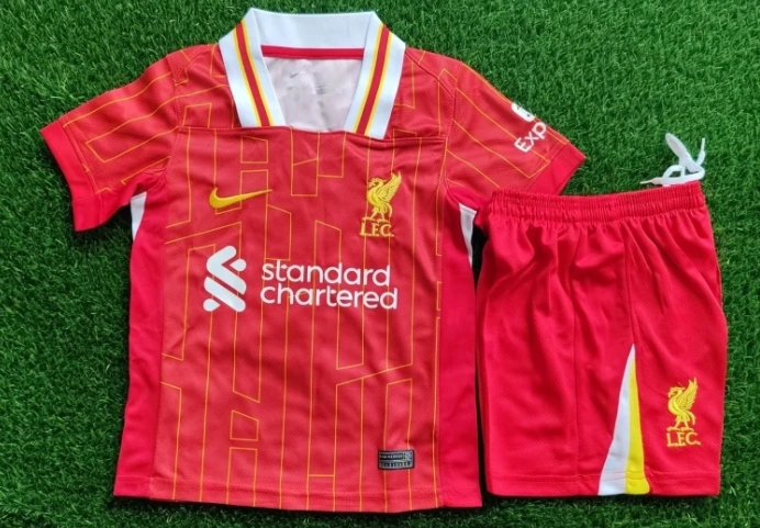 24 25 new Liverpool child jersey 2024 2025 adult kit kids kit  Home and away New adult 24 25 Liverpool  soccer jersey 10-20 days. It will arrive in your country