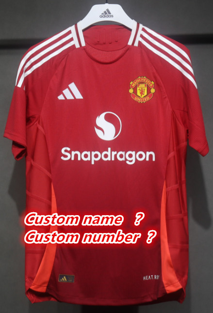 Player edition Manchester United jersey 2024 2025 Home and away New adult 24 25 Manchester United soccer jersey 10-20 days. It will arrive in your country