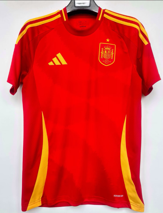 Spain jersey 2024 2025  Home and away New adult 24 25 Spain soccer jersey 10-20 days. It will arrive in your country