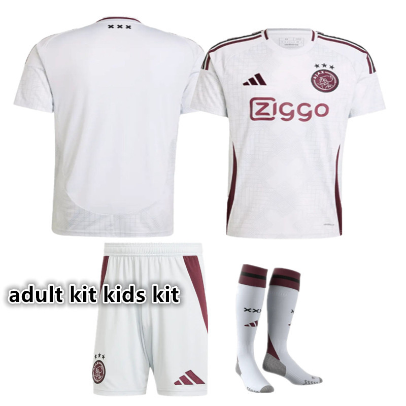kids kit new Ajax 3rd jersey 7-10 dagen, alleen op voorraad, nodig vrienden, kan de bestelling eerst betalen New adult kit 24 25 Ajax soccer jersey 10-20 days. It will arrive in your country