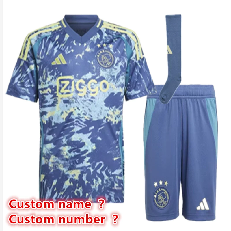 Ajax jersey adult kit  kids kit New 2024 2025 Home away Spain soccer jersey 10-20 days. It will arrive in your country