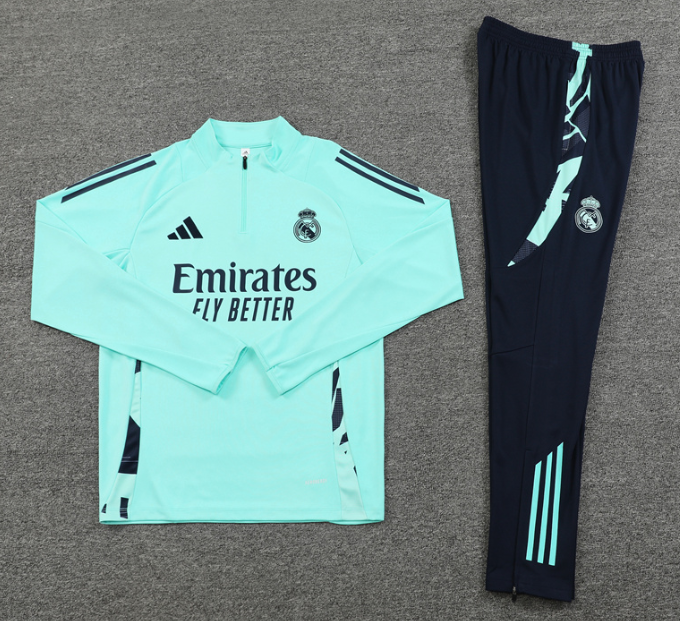 Real madrid  training coat jacket  jersey kids kit adult kit New 24 25 Real madrid soccer jersey 10-20 days. It will arrive in your country