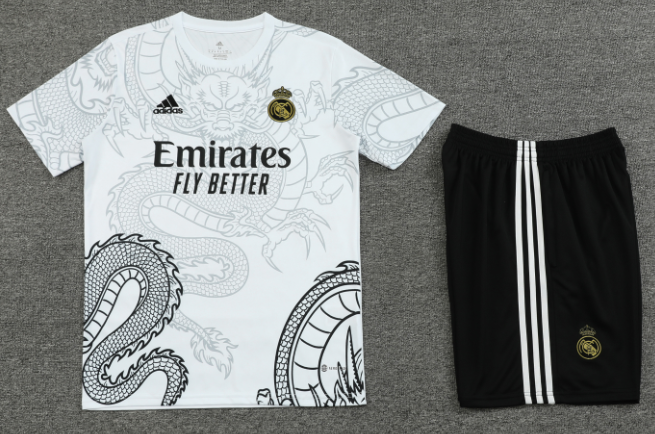 kids kit New training Real madrid jersey adult kit Home and away New adult 24 25 Real madrid soccer jersey 10-20 days. It will arrive in your country