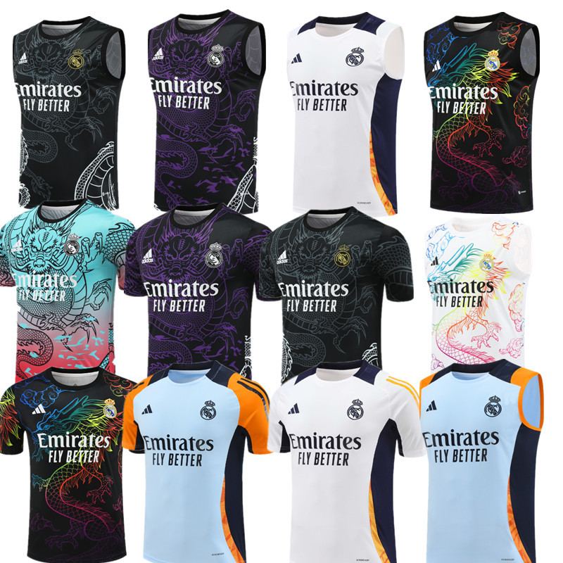 New Real madrid  training  jersey New adult 24 25 Real madrid soccer jersey 10-20 days. It will arrive in your country