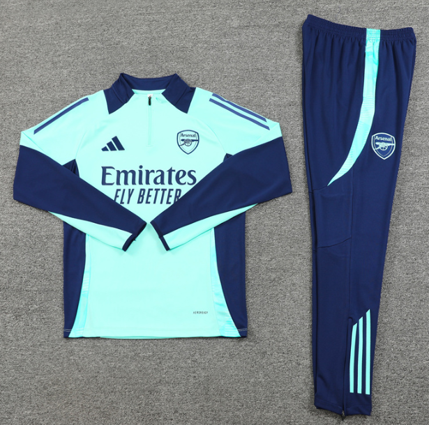 Arsenal training coat jacket  jersey kids kit adult kit New 24 25 Arsenal soccer jersey 10-20 days. It will arrive in your country