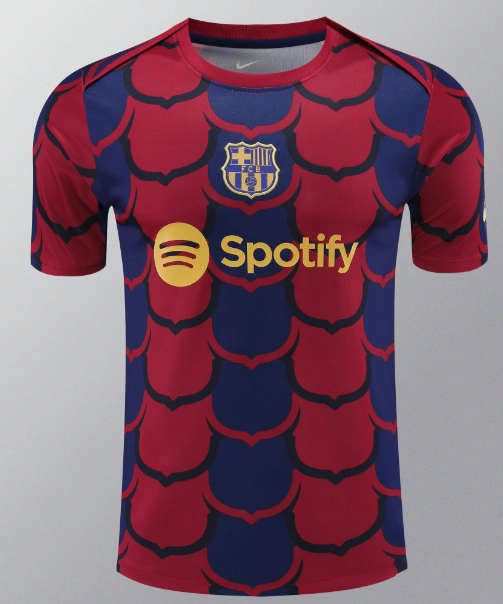 Barcelona training jersey New adult 24 25 Barcelona soccer jersey 10-20 days. It will arrive in your country
