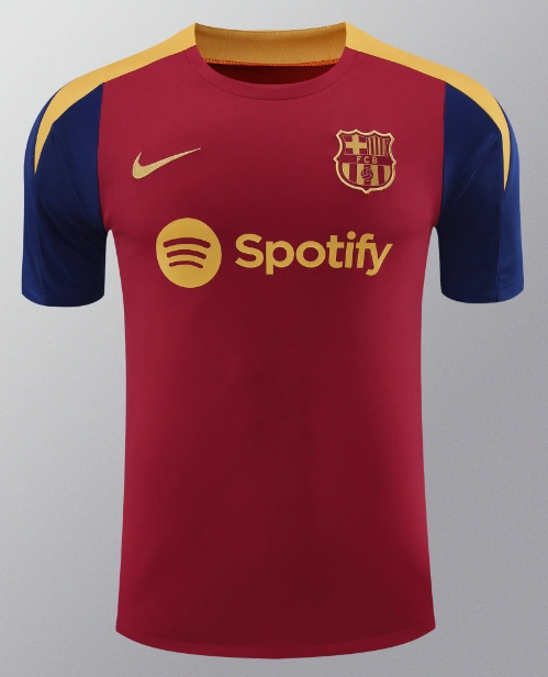 Barcelona training jersey New adult 24 25 Barcelona soccer jersey 10-20 days. It will arrive in your country