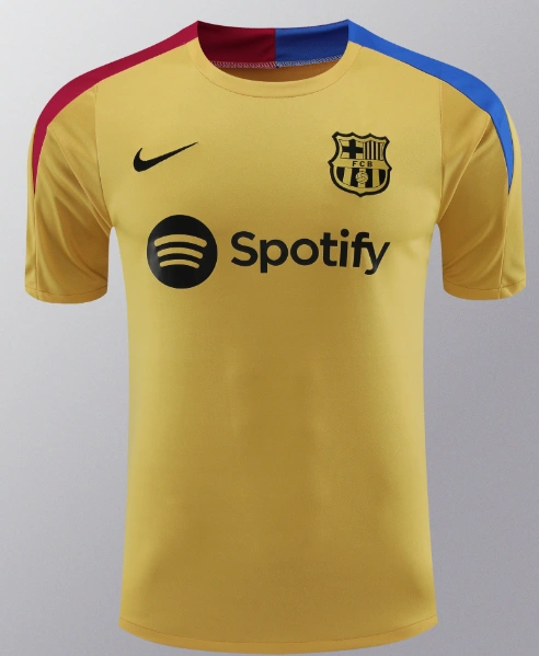 Barcelona training jersey New adult 24 25 Barcelona soccer jersey 10-20 days. It will arrive in your country