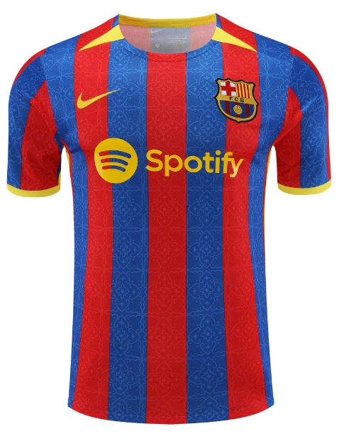 Barcelona training jersey New adult 24 25 Barcelona soccer jersey 10-20 days. It will arrive in your country