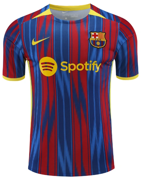 Barcelona training jersey New adult 24 25 Barcelona soccer jersey 10-20 days. It will arrive in your country