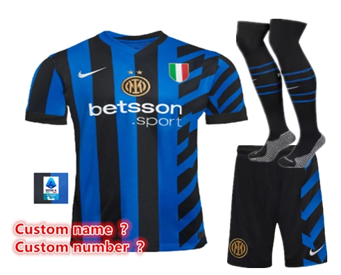 Inter Milan  jersey 2024 2025 adult kit  kids kit  Home Third away New adult 2024 2025 Inter Milan  soccer jersey 10-20 days. It will arrive in your country