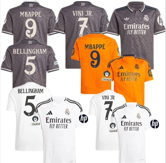 Real Madrid jersey New 2024 2025 Home away Third  24 25 Real Madrid soccer jersey 10-20 days. It will arrive in your country