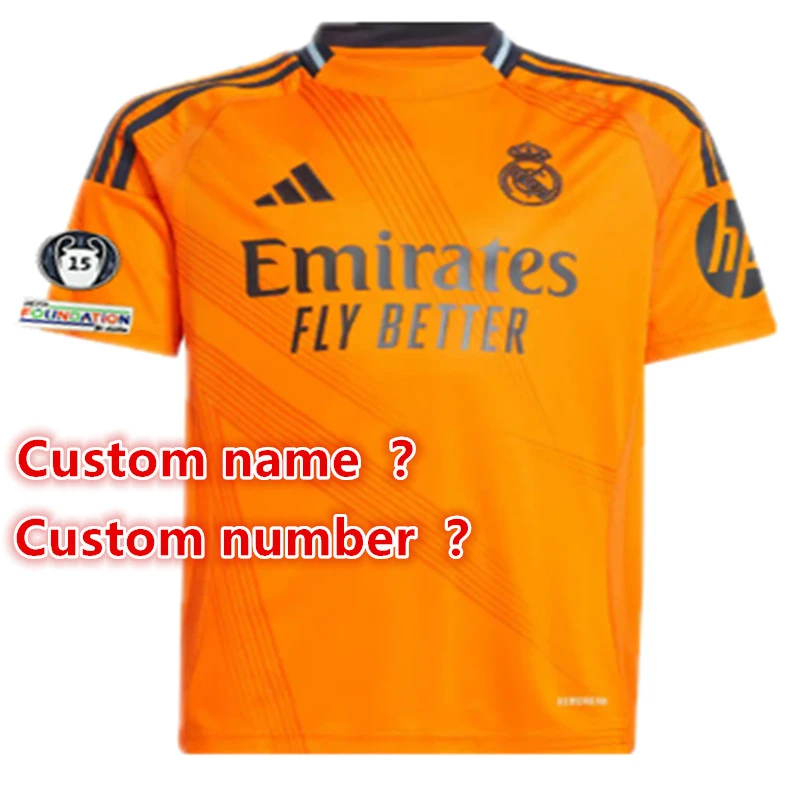 New 24 25 Real Madrid jersey New Real Madrid soccer jersey 10-20 days. It will arrive in your country
