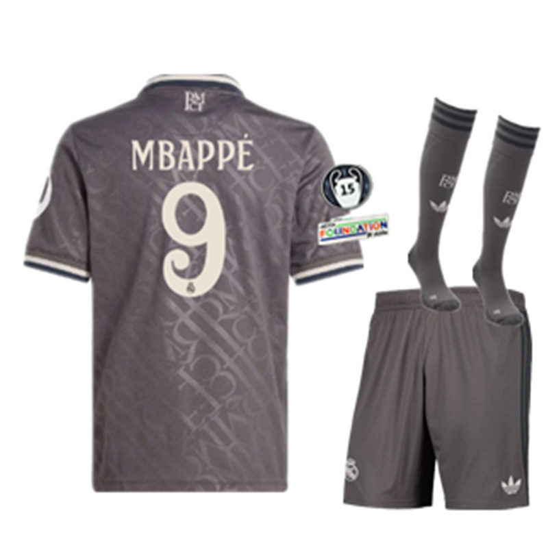 new Real Madrid child jersey 2024 2025 adult kit kids kit  Home Third away New adult 2024 2025 Real Madrid soccer jersey 10-20 days. It will arrive in your country