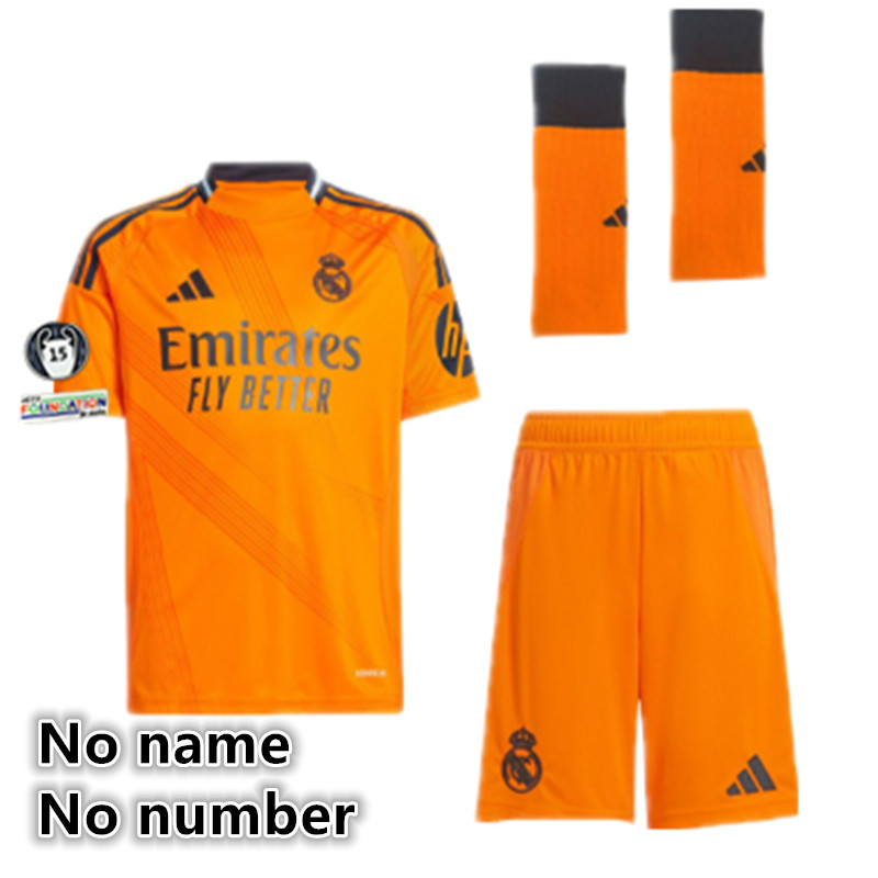 24 25 new Real Madrid child jersey 2024 2025 adult kit kids kit  Home and away New adult 24 25 Real Madrid soccer jersey 10-20 days. It will arrive in your country