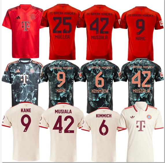 Bayern Munich jersey New 2024 2025 Home away Third  24 25 Bayern Munich soccer jersey 10-20 days. It will arrive in your country