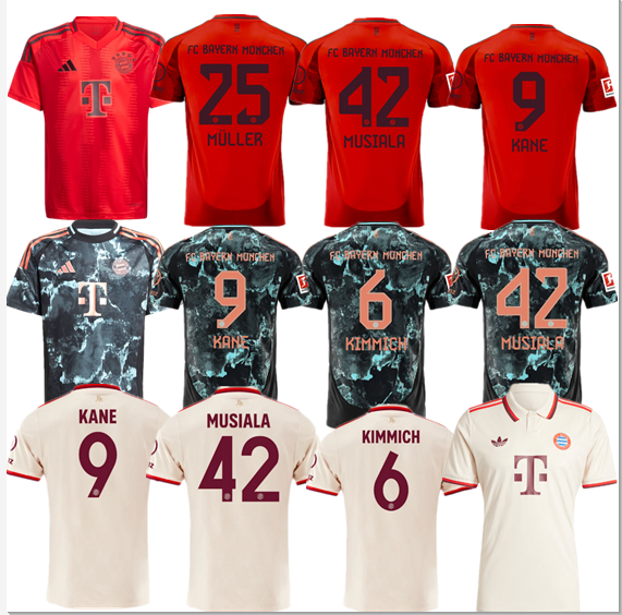 Bayern Munich jersey New 2024 2025 Home away Third  24 25 Bayern Munich soccer jersey 10-20 days. It will arrive in your country