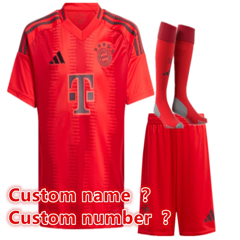 Bayern Munich child jersey 2024 2025 adult kit  kids kit  Home Third away New adult 2024 2025 Bayern Munich soccer jersey 10-20 days. It will arrive in your country