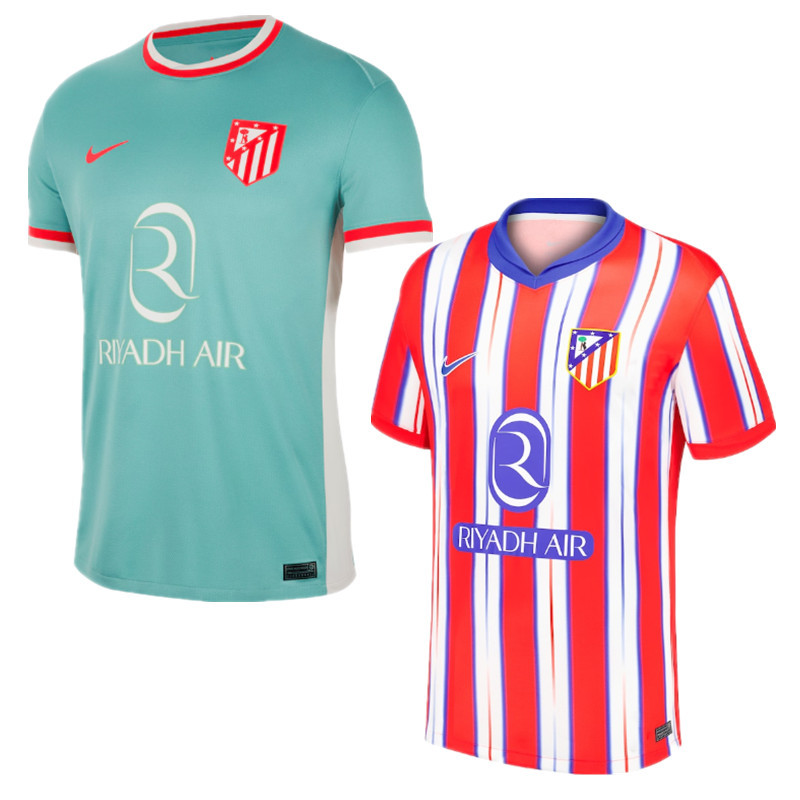 2024 2025 Atletico Madrid jersey  Home and away New adult 24 25 Atletico Madrid soccer jersey 10-20 days. It will arrive in your country