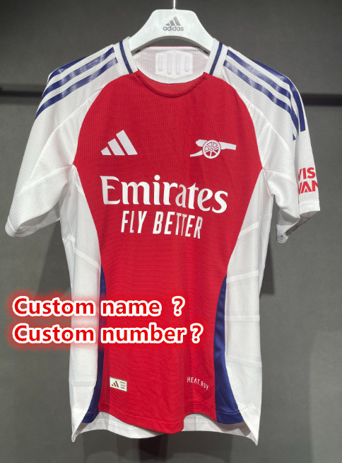 Player edition Arsenal jersey 2024 2025 Home and away New adult 24 25 Arsenal soccer jersey 10-20 days. It will arrive in your country
