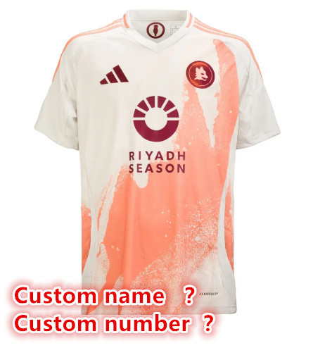 new AS Roma jersey 2024 2025  Home and away New adult 24 25 AS Romasoccer jersey 10-20 days. It will arrive in your country