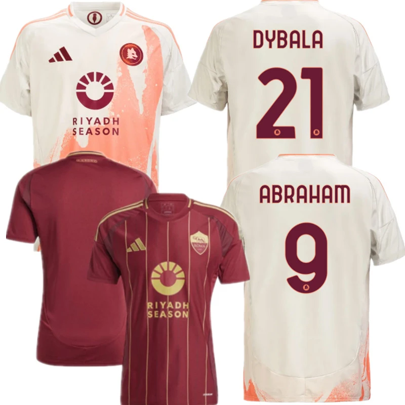 new AS Roma jersey 2024 2025  Home and away New adult 24 25 AS Romasoccer jersey 10-20 days. It will arrive in your country