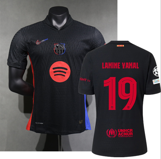 Player edition Barcelona  jersey 2024 2025 adult Home and away New  24 25 Barcelona soccer jersey 10-20 days. It will arrive in your country